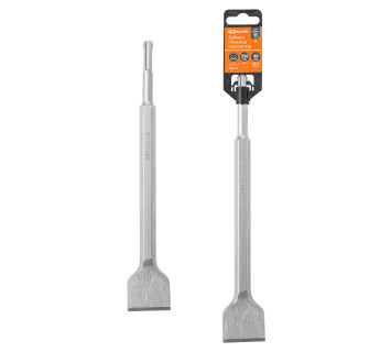 Зубило плоское изогнутое 40?250 мм, SDS-Plus, пластиковый держатель, 1 шт, 