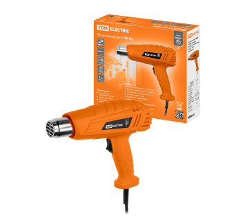 Технический фен ТФ-03, 2000 Вт, 2 режима, 350/600 °C, 300/500 л/мин, 