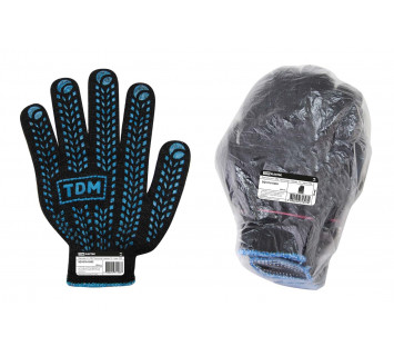 Перчатки х/б с ПВХ, 