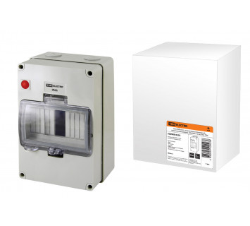 Бокс КМПнИ-8, с индикатором, блокировкой, герметичными вводами, 200х200х110 мм, IP66, TDM