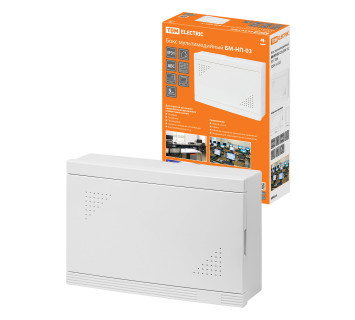 Бокс мультимедийный БМ-НП-03, 420х280х110, IP31 TDM