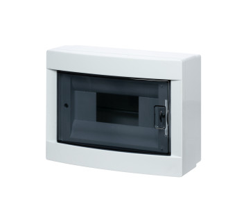 Бокс ЩРН-ПМ-8 модулей, навесной, АБС-пластик, IP41, Народный