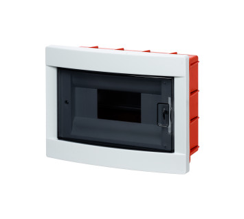 Бокс ЩРВ-ПМ-8 модулей, встраиваемый, АБС-пластик, IP40, Народный