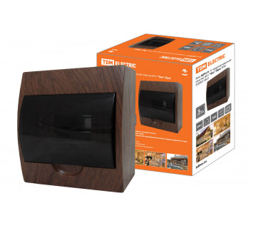 Бокс ЩРН-П-8 модулей навесной пластик IP41 