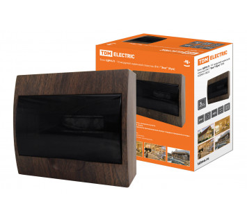 Бокс ЩРН-П-10 модулей навесной пластик IP41 