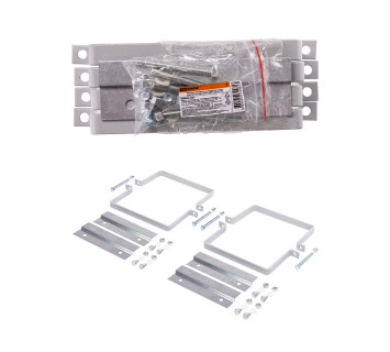 Комплект крепления на квадратную опору для корпусов (ЩУ, ЩРНп, ЩУРН, ЩУ-П) TDM