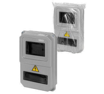 ЩУРН-П-1ф-8 (383х234х119) пластик IP54 TDM