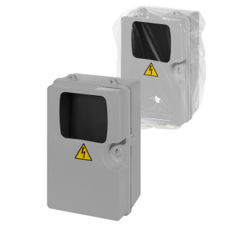 ЩУ-П-1ф/3ф (360х225х155) пластик, монтажная панель IP54 TDM