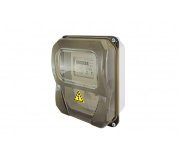 Щит учета ЩУ-1Н-1ф 226х197х90 мм пластиковый IP55 TDM