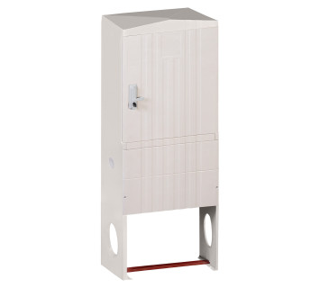 Шкаф с цоколем, полиэстер. ШЭ-01, GRP, IP54, IK10, от -50 до +70 °С, (600х1770х320) TDM