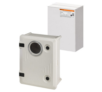 Щит учета антивандальный, ЩУ-0-2, GRP, IP65, IK09, -50 С до +70 С, навесной, (400х300х170) TDM