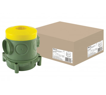 Установочная коробка СП 82х80х91,5мм, для заливки в бетон, TDM