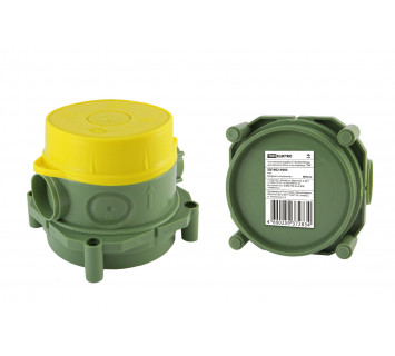 Установочная коробка СП 82х80х79,5мм, для заливки в бетон, инд. штрихкод, TDM