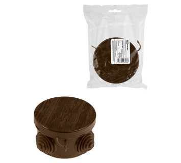 Распаячная коробка ОП D65х40мм, крышка , 