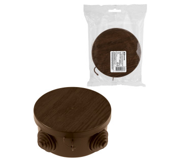 Распаячная коробка ОП D85х40мм, крышка, 