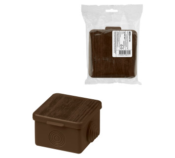 Распаячная коробка ОП 65х65х50мм, крышка, 