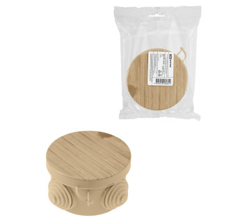 Распаячная коробка ОП D65х40мм, крышка, 