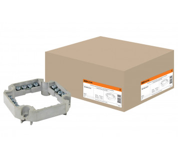 Клеммник для распаячных и установочных коробок с шагом 90мм, IP20, TDM