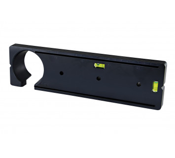 Шаблон для разметки отверстий под монтажные коробки ? 65/68 мм, с уровнем TDM