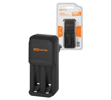 Зарядное устройство 4021 (400 mA 2 слота АА/ААА 1 кан.), 220 В, TDM