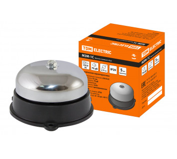 Звонок громкого боя МЗМ-1С-075мм 70дБ 220В TDM