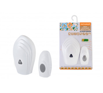 Звонок народный ЗББ-Н-11/7-32М (беспр., бат., блистер, откр.код)