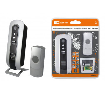 Звонок ЗББ-11/М1-36М (беспр., бат., мн.код.) TDM