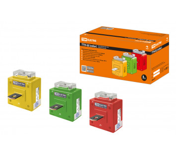 Трансформатор тока измерительный ТТН-Ш 250/5- 5VA/0,5-Р (3 шт., color) TDM