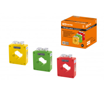 Трансформатор тока измерительный ТТН  60/ 600/5-10VA/0,5-Р (3 шт., color) TDM