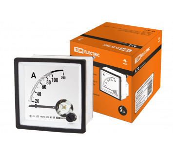 Амперметр А72   100А/5А-1,5 TDM