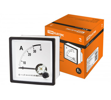 Амперметр А72П  30А-1,5 TDM