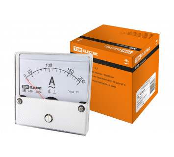 Амперметр А80  200А/5А-2,5, (поверенный), TDM