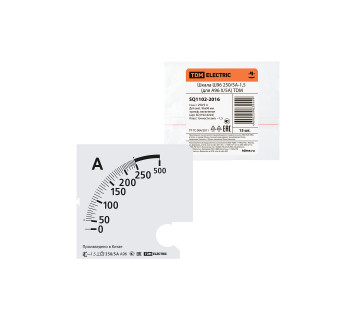 Шкала Ш96  250/5А-1,5 (для А96 Х/5А) TDM