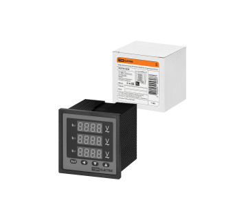 Цифровой вольтметр ЦП-В72х3 0-320кВ-0,5-Р (трехфазный) TDM