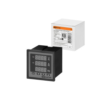 Цифровой многовеличинный прибор ЦП-АВЧ72х3-0,5-Р (однофазный) (0-50кА, 0-320кВ, 40-70Гц) TDM