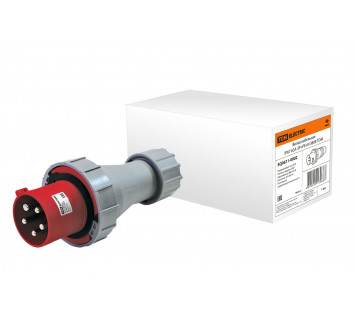 Вилка кабельная IP67 63А 3Р+РЕ+N 380В TDM