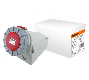 Розетка наружной установки IP67 125А 3Р+РЕ+N 380В TDM
