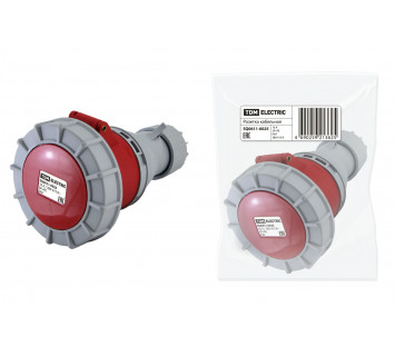 Розетка кабельная IP67 16А 3Р+РЕ 380В TDM