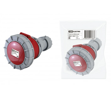 Розетка кабельная IP67 32А 3Р+РЕ 380В TDM