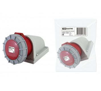 Розетка наружной установки IP67 16А 3Р+РЕ 380В TDM