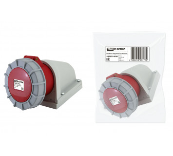 Розетка наружной установки IP67 16А 3Р+РЕ+N 380В TDM