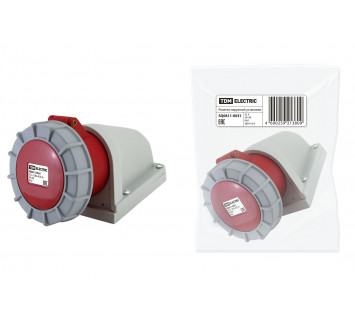 Розетка наружной установки IP67 32А 3Р+РЕ 380В TDM