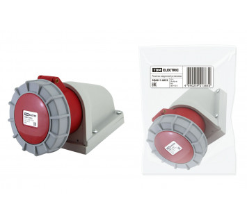 Розетка наружной установки IP67 32А 3Р+РЕ+N 380В TDM