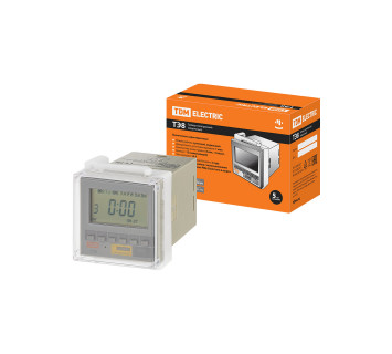 Таймер электронный ТЭ8-1мин/7дн-8on/off-16А-8Ц/Щ TDM