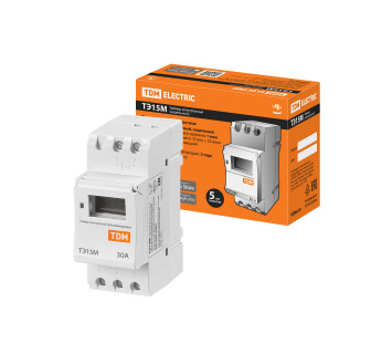 Таймер электронный ТЭ15М-1мин/7дн-32on/off-30А-DIN TDM