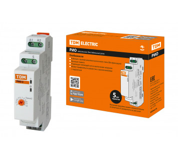 РИО-2 реле импульсное освещения (бистабильное, с тайм. 1-12 мин, 230В) TDM