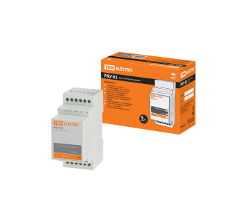 Реле контроля уровня РКУ-02-1нас/1рез/2ур/3датч-230/400В-DIN (без датчиков) TDM