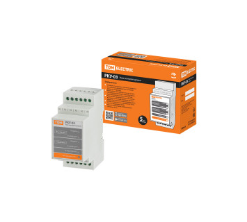 Реле контроля уровня РКУ-03-1нас/2рез/4ур/6датч-230/400В-DIN (без датчиков) TDM