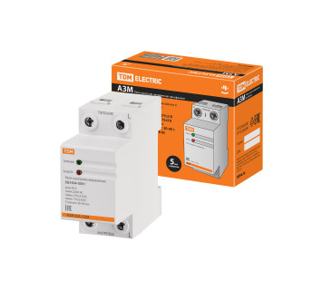 Реле напряжения 1ф АЗМ 20А-230В TDM