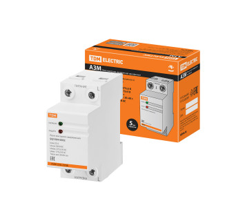 Реле напряжения 1ф АЗМ 25А-230В TDM